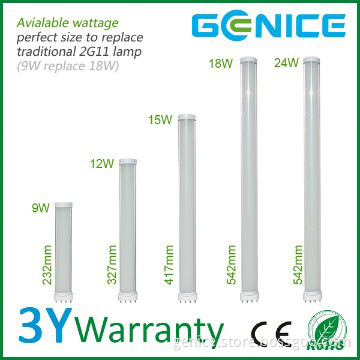 UL PSE FCC SAA CQC outside driver 18W 2G11 LED
